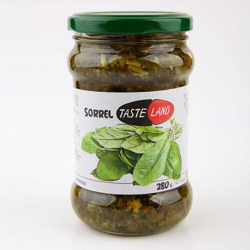 Cutted sorrel TASTELAND, 280 g