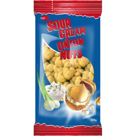 Crispy coated peanuts JEGA, with onion, 100 g