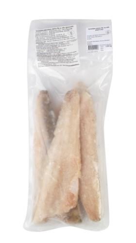Frozen pike perch fillet, skin on,  20%, 170-230, ~ 1 kg
