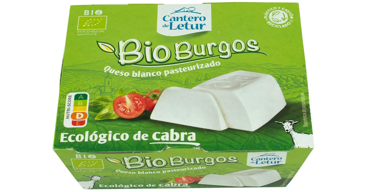 Ožkų pieno sūris BURGOS, ekologiškas
