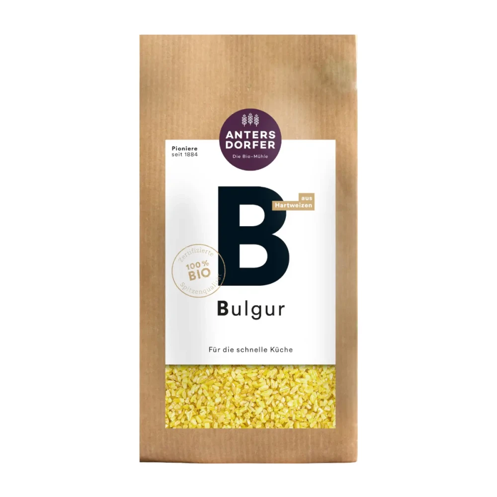 Bulgur (made from durum wheat), organic
