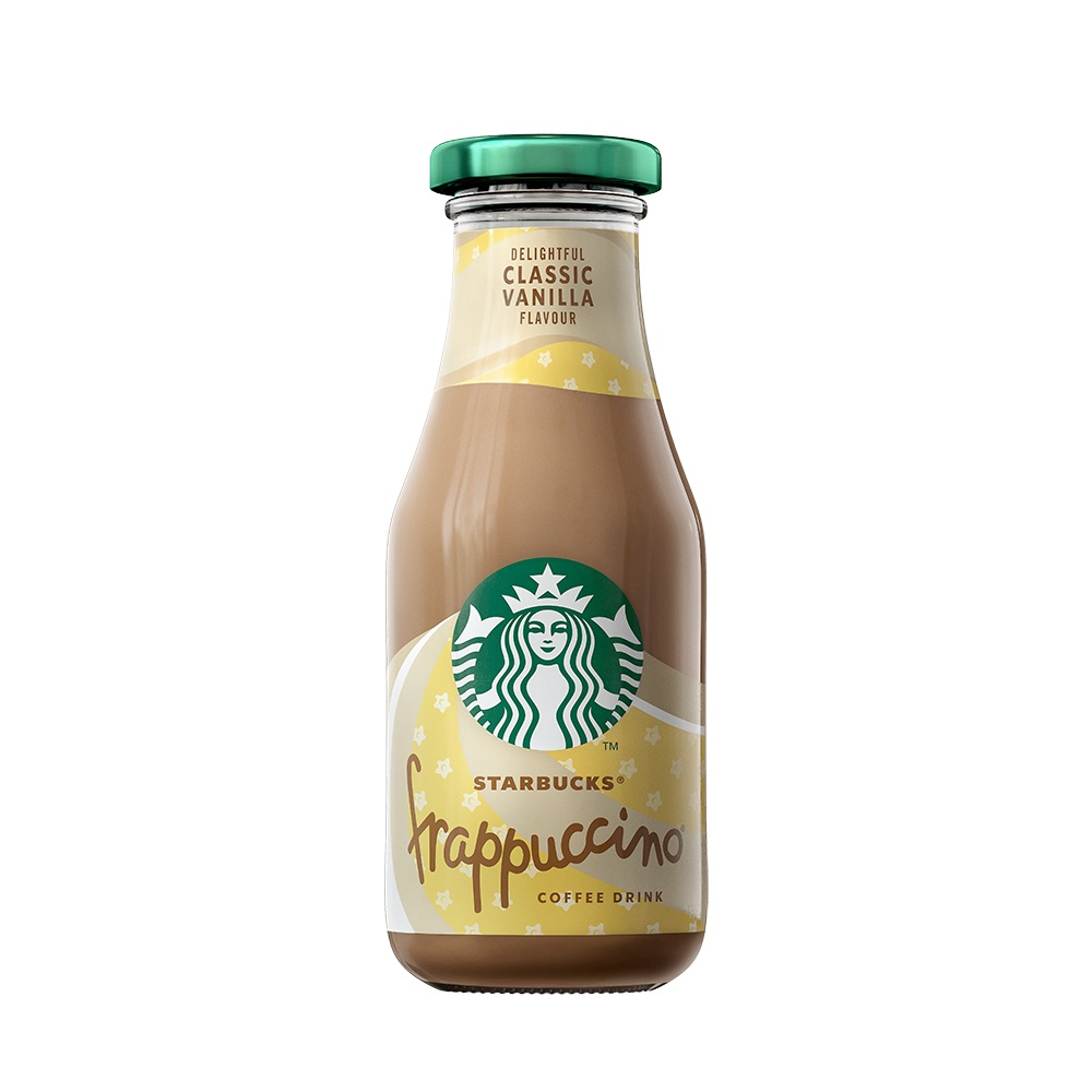 Iced coffee FRAPPUCCINO with vanilla