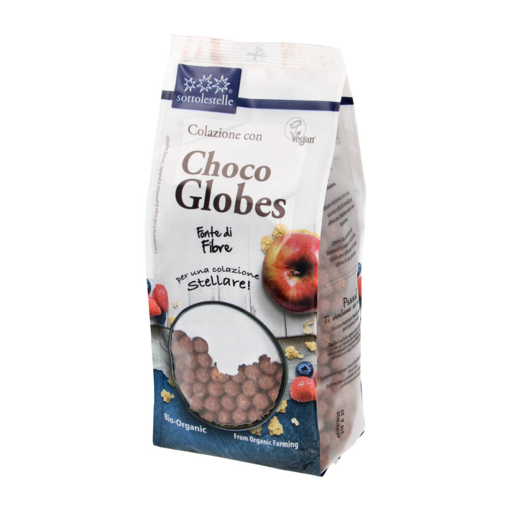 Chocolate cereal balls, organic