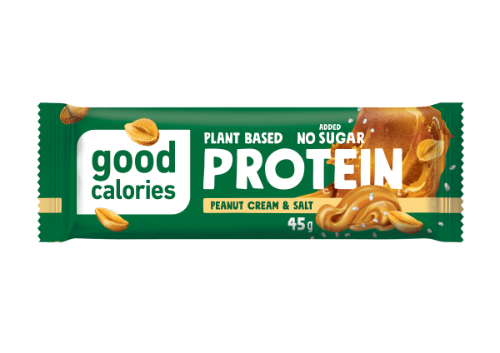 Protein bar GOOD CALORIES, with salted peanuts and dates, 45 g