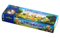 Biscuits LINKSMUČIAI, white chocolate taste mooshrooms, 170 g