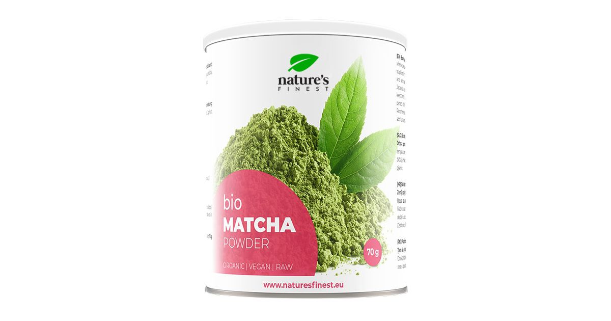Organic matcha tea powder