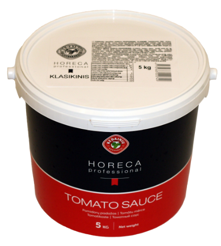 Tomato sauce KĖDAINIŲ horeca professional Classic, 41% paste, 5 kg