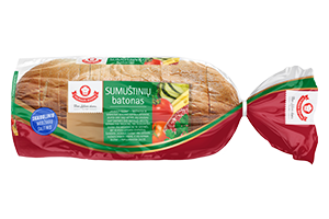 Raikytas SUMUŠTINIŲ batonas, 350 g