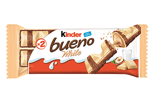 Vaflinis batonėlis KINDER BUENO WHITE, 39g