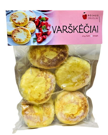 Kepti varškėčiai, 5vnt, šaldyti