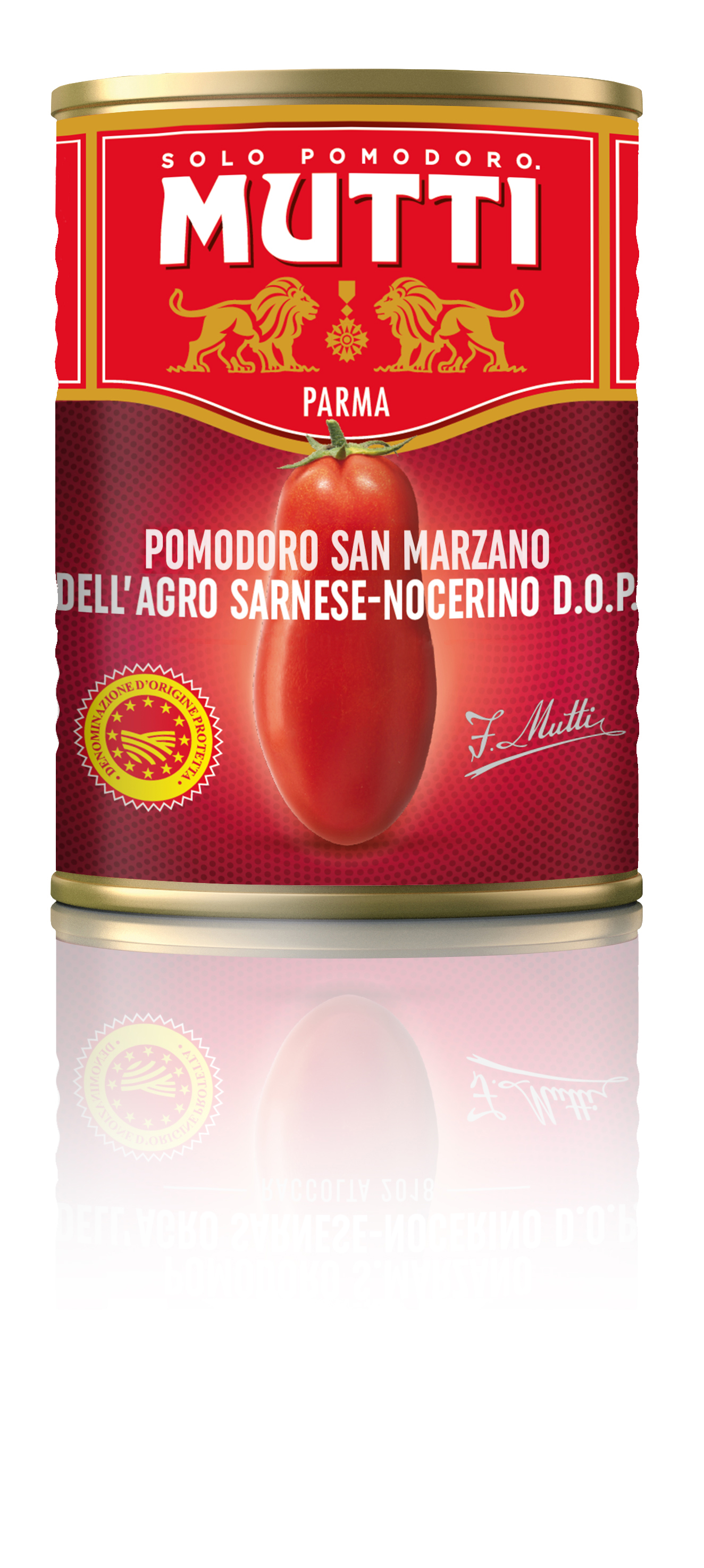Peeled tomatoes MUTTI, S.Marzano, 400 g / 260 g