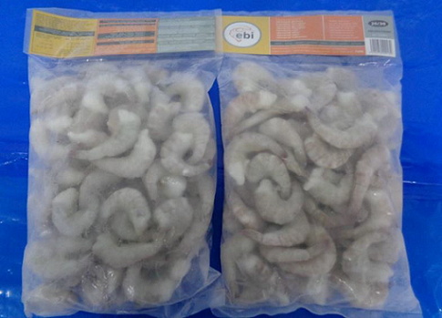 Vannamei prawns, HLSO, easy-peel raw, 26/30,25%,1kg