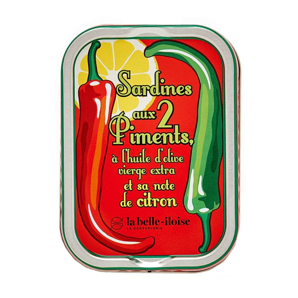 Sardinės su aitriosiomis paprikomis ir citrinomis alyvuogių aliejuje