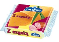 Processed cheese LACTIMA with ham, 130 g