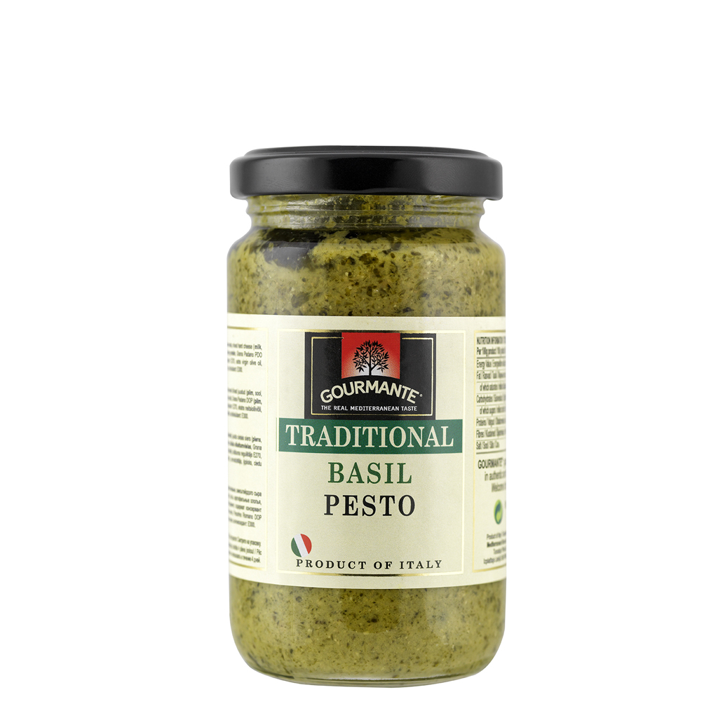 Sauce GOURMANTE, traditional basil pesto, 212 ml