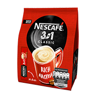 NESCAFE CLASSIC 3 IN 1 Coffee Drink (10x16.5 g), 165 g