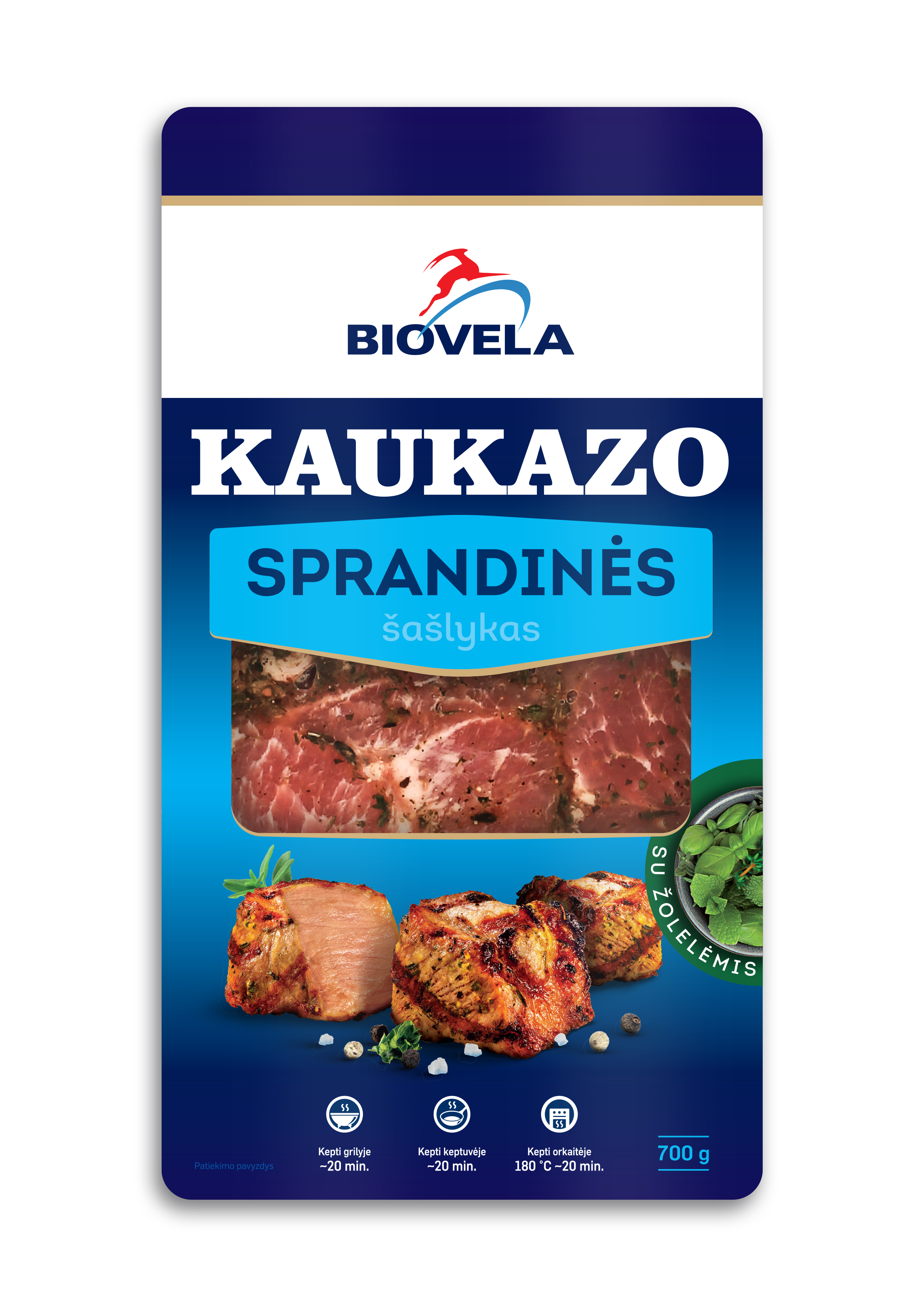 Marinated shashlik KAUKAZO, 700 g