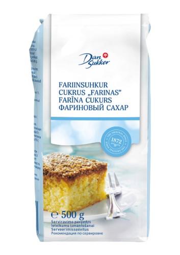 Sugar DANSUKKER Farinas, 500 g