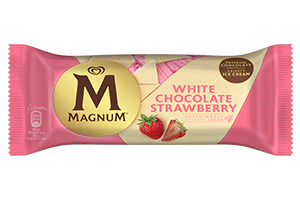 Braškiniai ledai MAGNUM, 110 ml