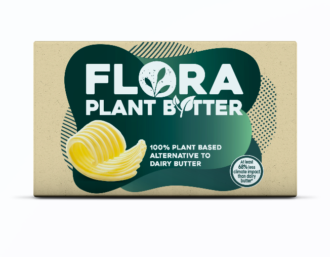 Augalinės kilmes sviesto produktas FLORA PLANT,79% rieb. 500g