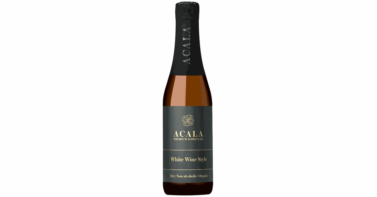 Sparkling tea drink 'White Wine Style', organic