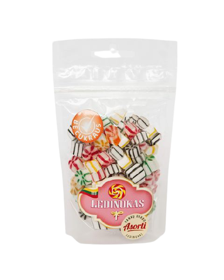 Sugar-free lollipops of various flavors