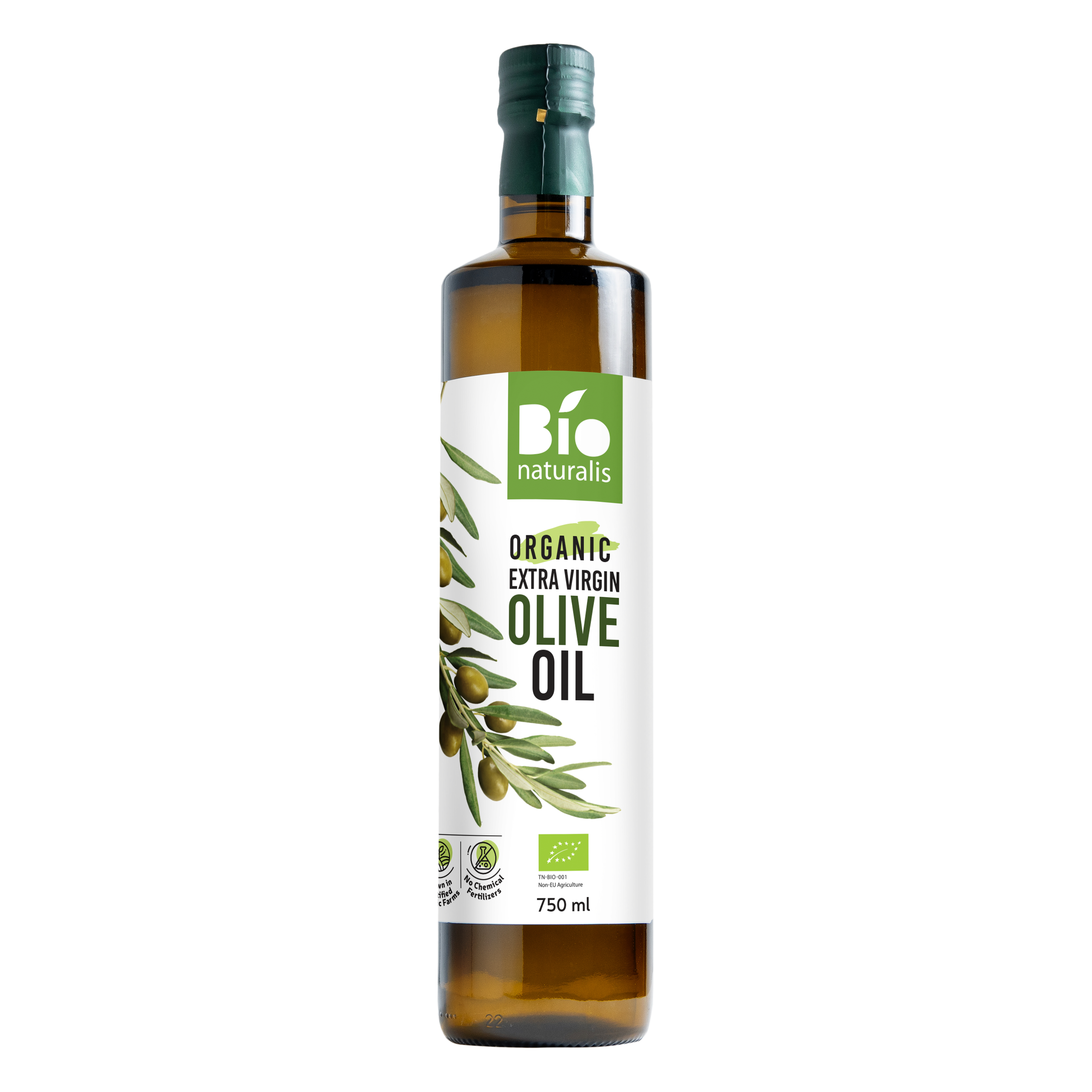 Organic olive oil BIONATURALIS, unrefined, 750 ml LT-EKO-001