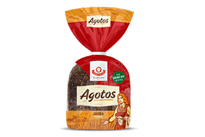Juoda raikyta duona AGOTA, 375 g