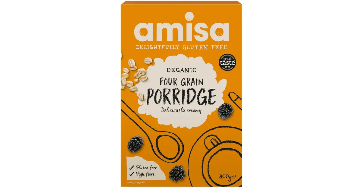 4 grūdų košė, be glitimo, ekologiška