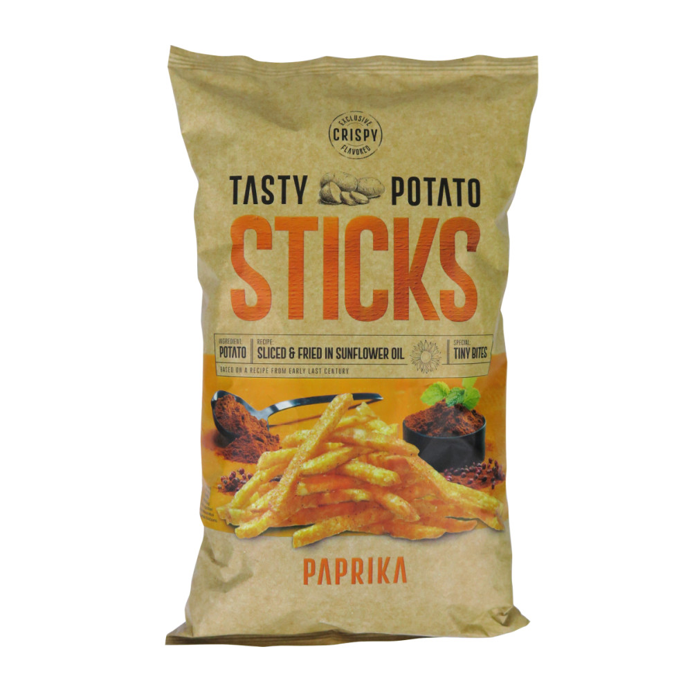 Traškios bulvių lazdelės su paprika