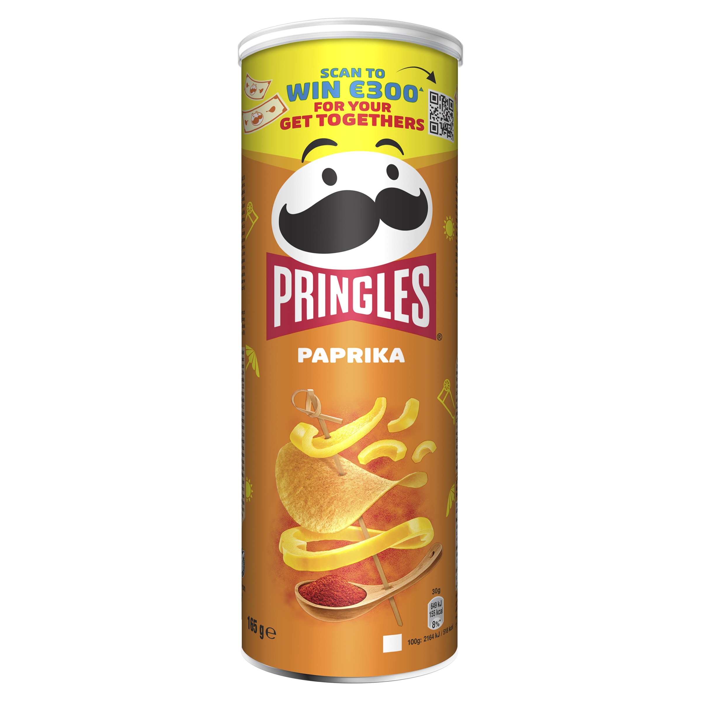 Snack PRINGLES Paprika, 165 g