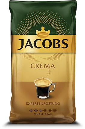 JACOBS CREMA coffee beans, 1 kg