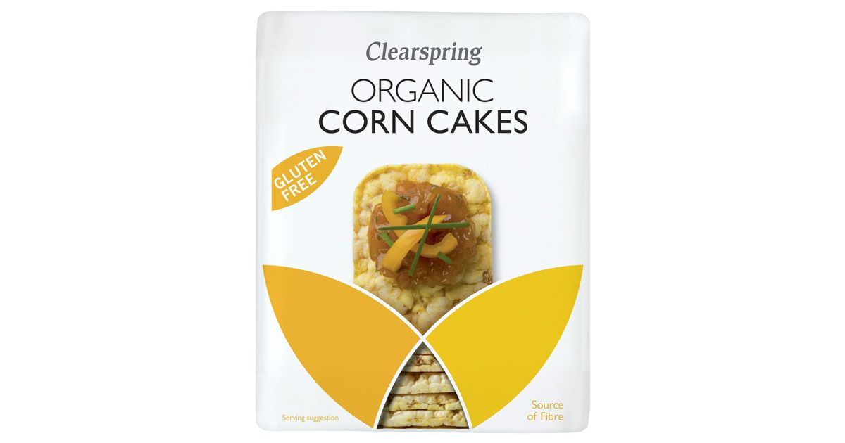 Organic corn crisps