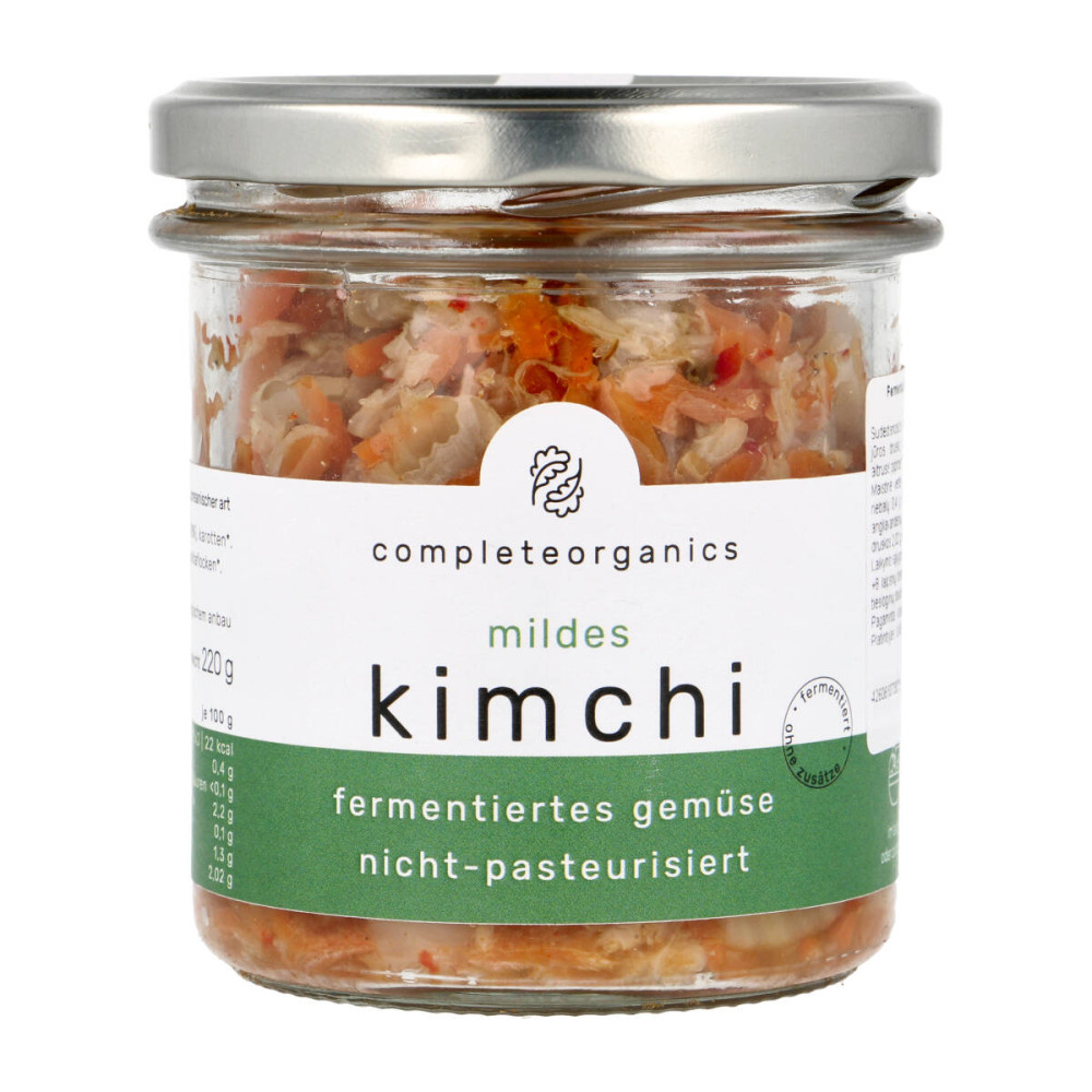 Fermented Chinese cabbage KIMCHI, organic