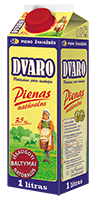 Natūralus DVARO pienas, 3.5 % rieb., 1 l