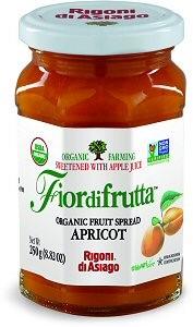 Fruit spread FIORDIFRUTTA, apricot, organic, 60%, 250 g LT-EKO-001