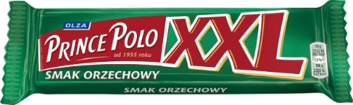 Vaflinis batonėlis PRINCE POLO, su lazdynų riešutų skonio įdaru, glaistytas pieniniu šokoladu, 50 g