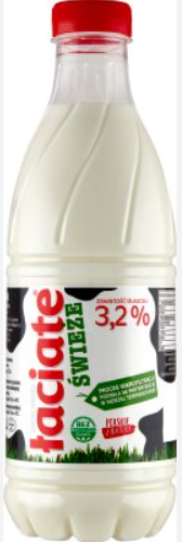 Milk LACIATE, pasteurised, 3,2 % fat content, 1 l