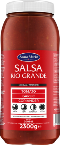Sauce SANTA MARIA Salsa Rio Grande,  2,3kg