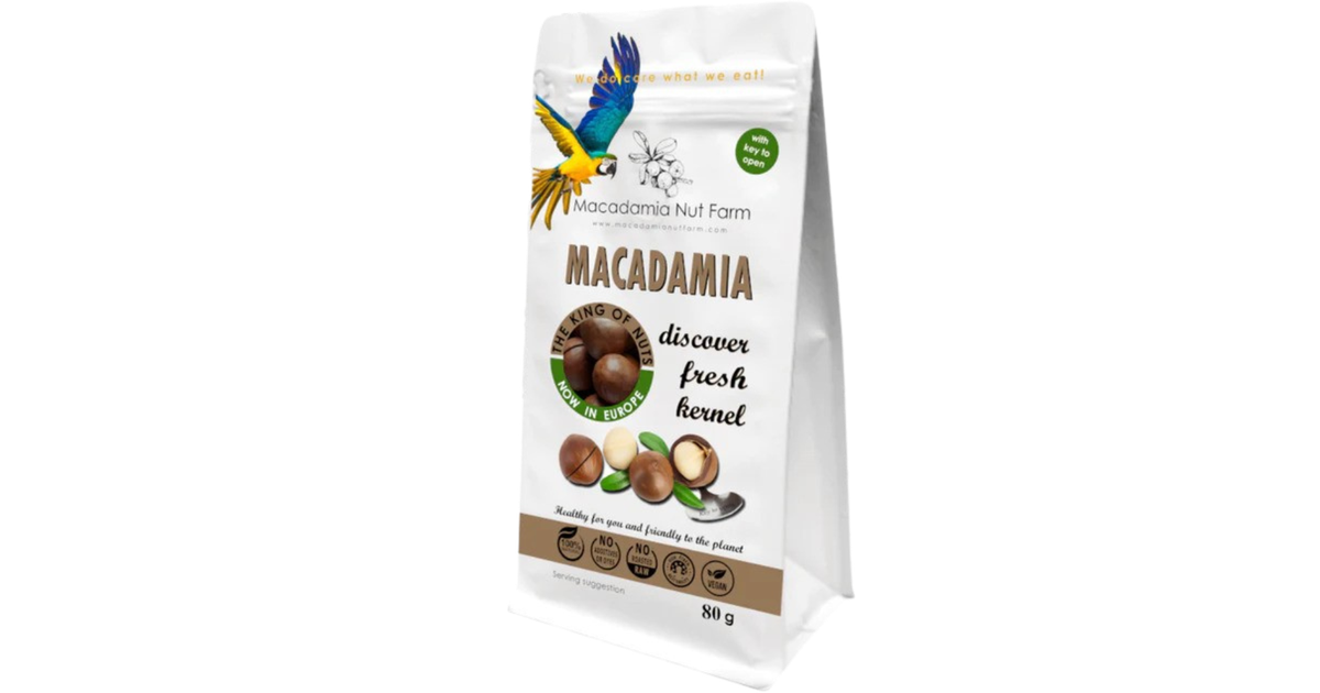 Sliced macadamia nuts