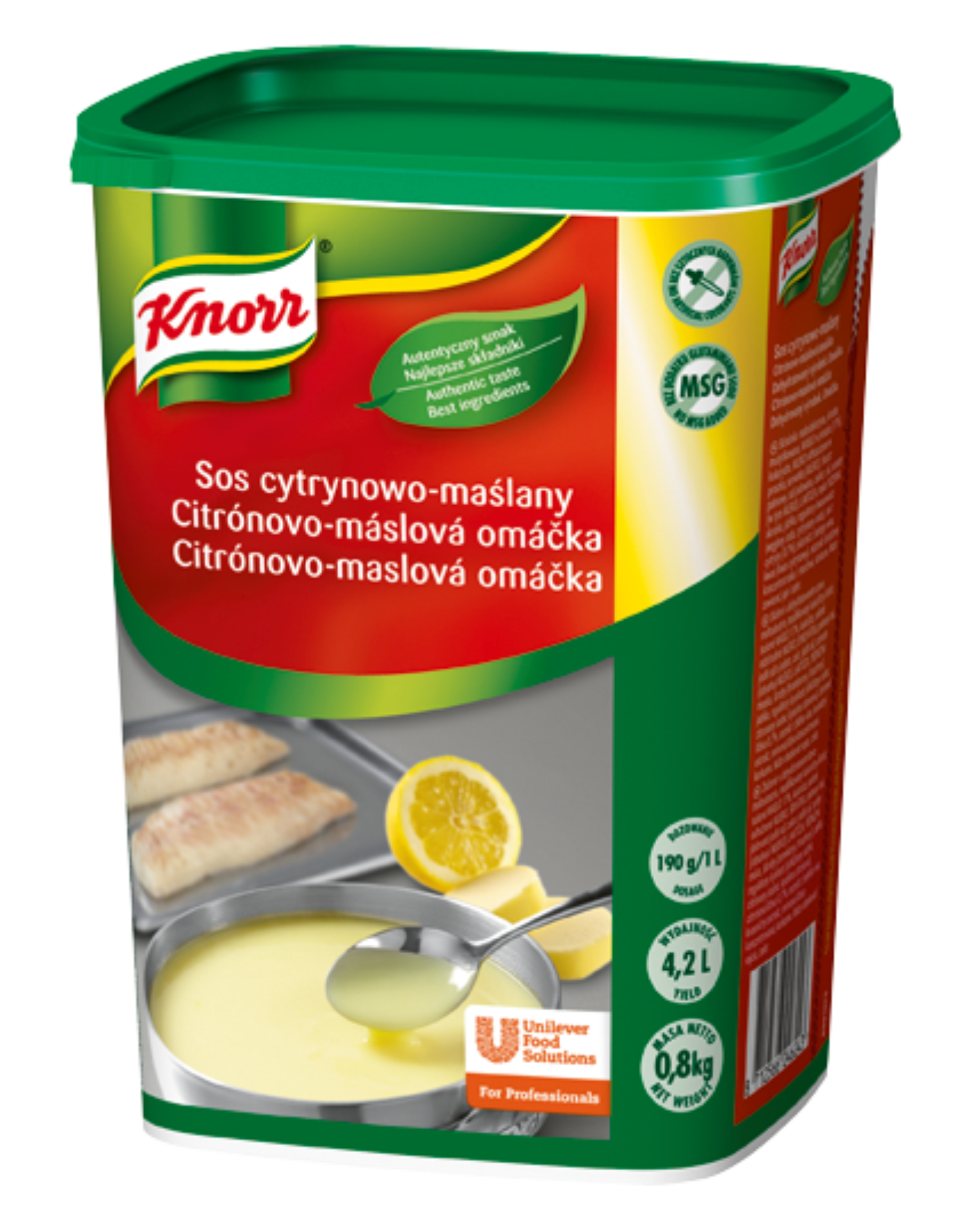 Lemon butter sauce KNORR, 800 g