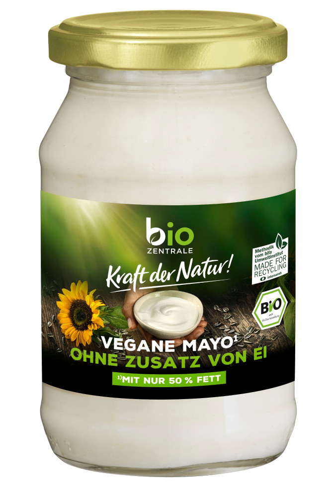 Vegan mayonnaise, organic