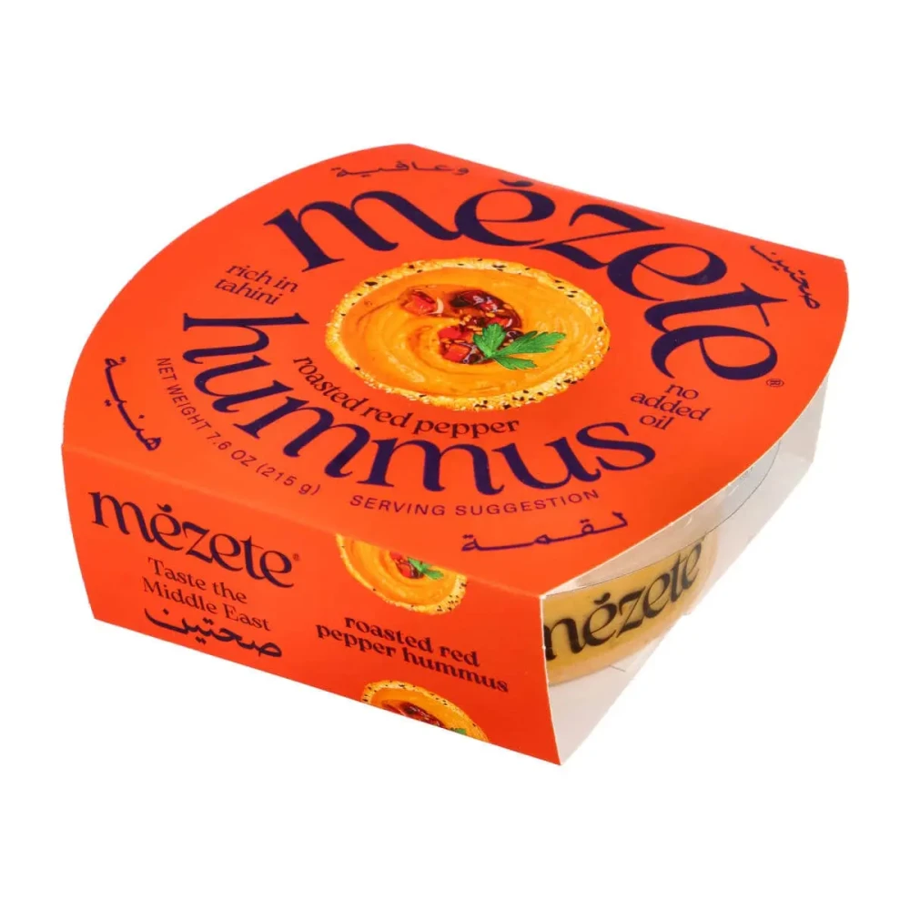Chickpea hummus with roasted peppers GOURMET HUMMUS