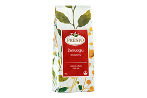 Fruit Strawberry Tea PRESTO ZIP, 90 g
