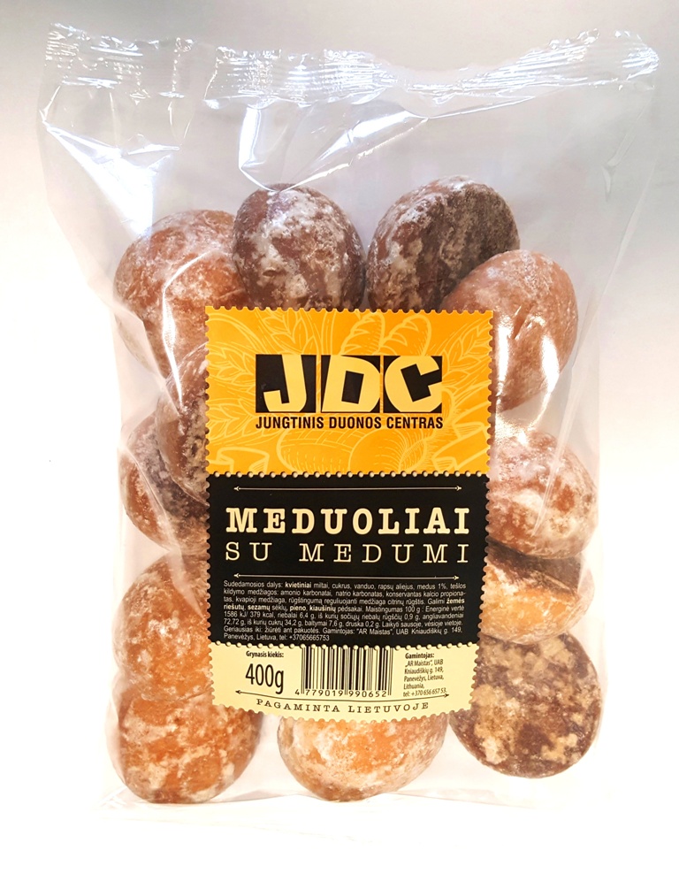 Honey cakes JDC, honey  taste, 400 g
