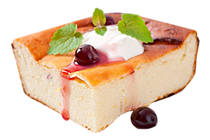 Varškės ir manų apkepas, 300 g