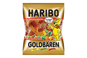 Guminukai HARIBO AUKSINIAI MEŠKUČIAI 100g