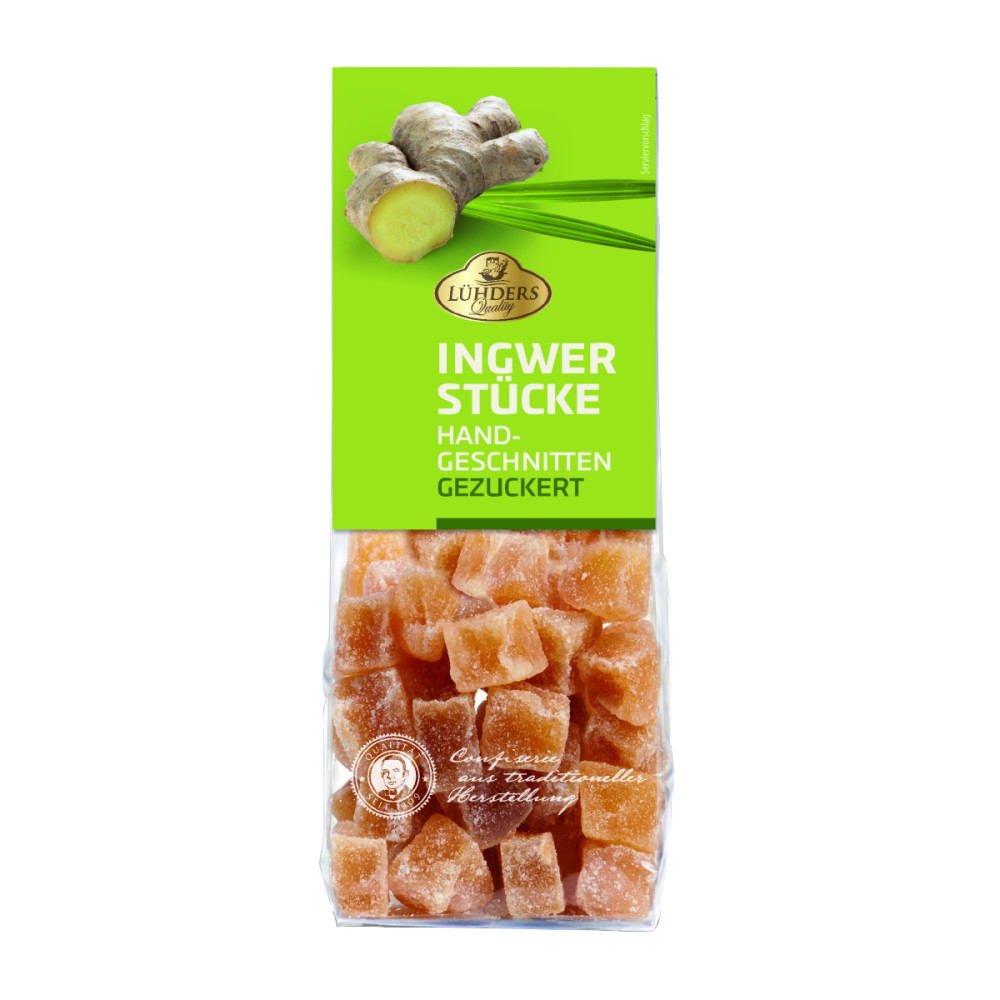 Cukruoti imbiero kubeliai