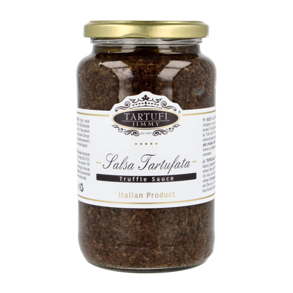 Summer black truffle sauce SALSA TARTUFATA