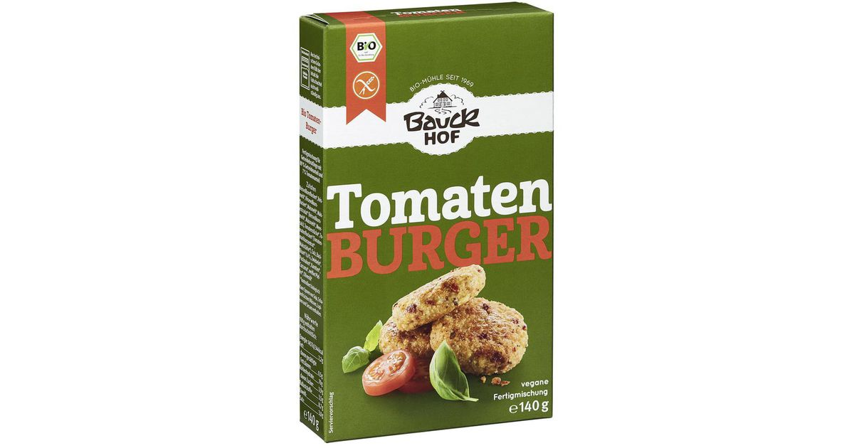 Ruošinys grūdų kepsneliams su pomidorais, ekologiškas